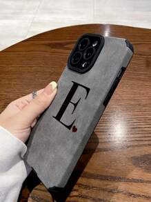 ốp điện thoại chữ lồng - Xám - Xem 3