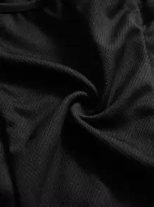 防晒抗紫外线 1 件装透气运动面部和颈部护腿滑雪面罩 - 黑色 - 查看 7