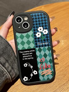 Funda para móvil con patrón floral - Multicolor - Ver 3