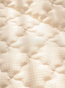 1pc Solid Fuzzy Anti-slip Sofa Towel - Beige - View 8