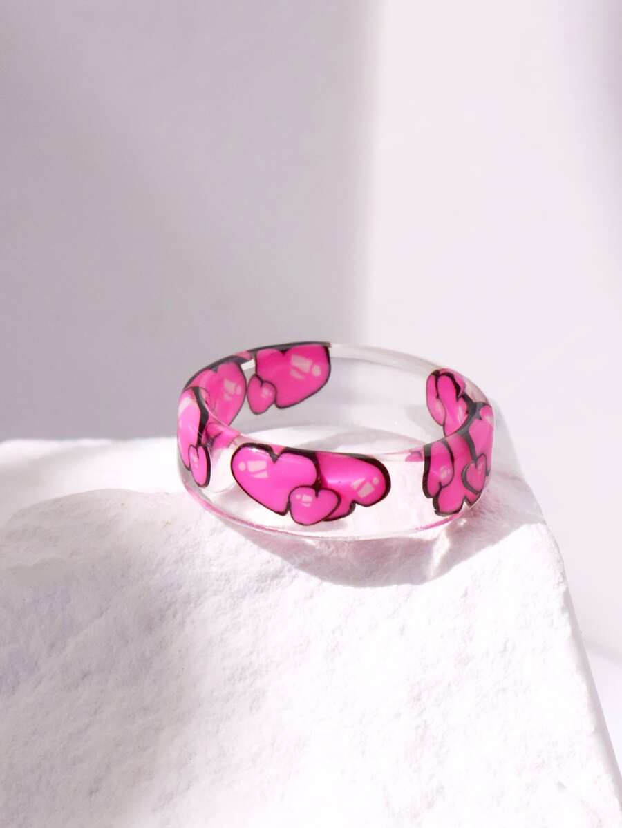 Heart Pattern Ring | SHEIN USA