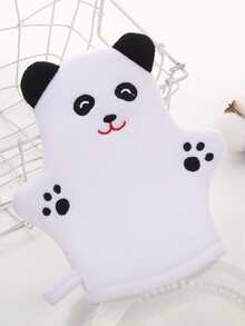 1 cái Găng tay tạo bọt tắm thiết kế ngẫu nhiên cho gà và khỉ - Nhiều màu - Xem 3