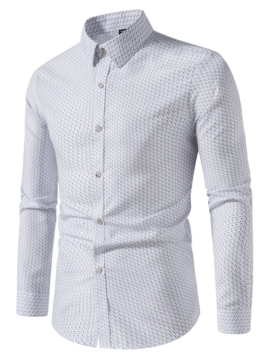 Manfinity Mode Men Allover Print Shirt