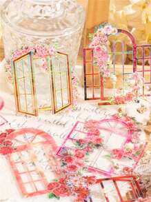 10pcs Window Design Random Sticker