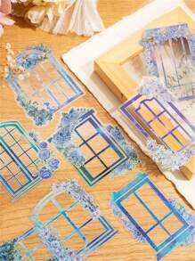 10pcs Window Design Random Sticker