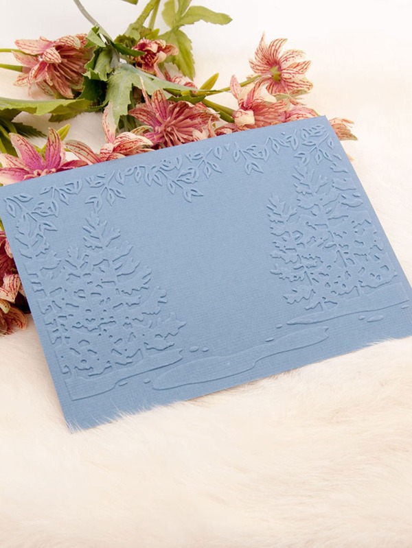 1pc Tree Design Embossing Board SHEIN USA