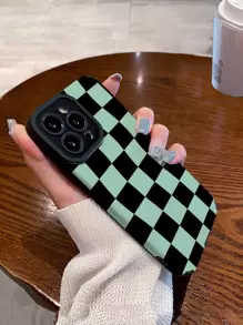 Checkered Phone Case - Multicolor - View 1