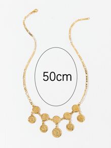 vòng cổ quyến rũ tròn - Vàng - Xem 4