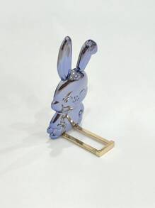 Funda para móvil con con diseño de conejo Soporte - Azul - Ver 3