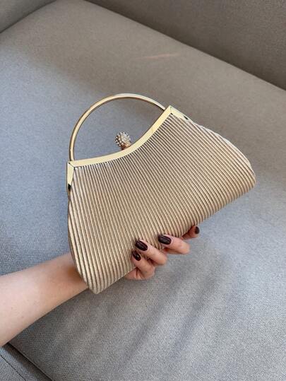 Moonlit EveBag Glamorous Glitter Bling, lentejuela de lujo, brillo brillante decorado con strass y cadena acordonada, bolso de noche acordonado perfecto para niña de fiesta, mujer, novia, para fiestas, bodas, graduaciones, cenas/banquetes, adecuado para combinar con vestidos negros, vestidos formales, vestidos sexys, vestidos de noche, vestidos de graduación