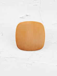 1 pieza Bandeja de acero inoxidable cuadrado - Oro rosa - Ver 1