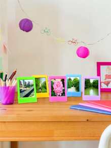 5 piezas Marco para fotos de plástico