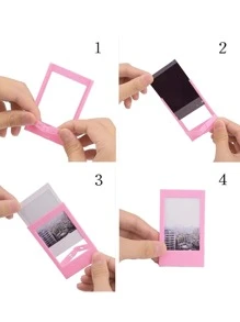 5 piezas Marco para fotos de plástico