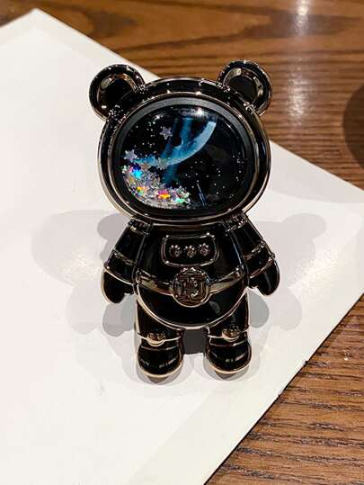 1 pieza Agarre de teléfono con diseño de astronauta compatible con iPhone y teléfonos Android, regalo para cumpleaños, familia y amigos. Agarre de teléfono con función de empujar y tirar, soporte para teléfono, accesorio para teléfono