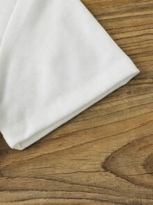 Chicas Camiseta con estampado de corazón - Blanco - Ver 6