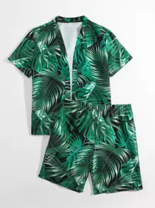 Tropical Druck Strand Badeanzug Für Tween Junge