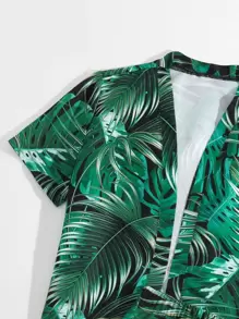 Tropical Druck Strand Badeanzug Für Tween Junge