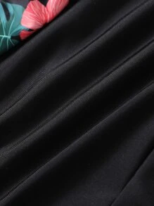 Boho Tropisch Meisjes uit één stuk Rits