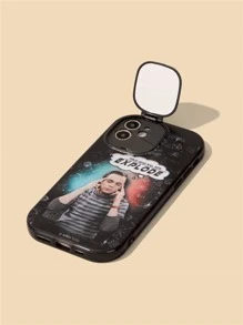 THE BIG BANG THEORY X SHEIN Hộp đựng điện thoại hình chữ cái - Nhiều màu - Xem 3