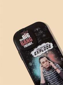 THE BIG BANG THEORY X SHEIN Hộp đựng điện thoại hình chữ cái - Nhiều màu - Xem 5