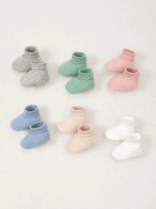 3 đôi tất trẻ em màu sắc ngẫu nhiên - Nhiều màu - Xem 1