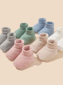 3 đôi tất trẻ em màu sắc ngẫu nhiên - Nhiều màu - Xem 2