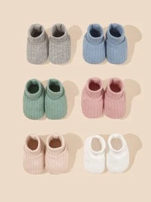 3 đôi tất trẻ em màu sắc ngẫu nhiên - Nhiều màu - Xem 5