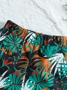 男嬰熱帶圖案短褲 - 彩色 - 查看 4