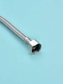 2 piezas Alcachofa de ducha de acero inoxidable tubo - Plateado - Ver 3