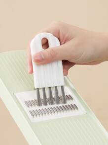 1pc Multifunction Gap Cleaning Brush - White - View 5