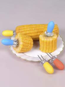 2入組隨機色燒烤叉