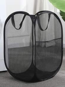 1 cái cản trở đồ giặt dạng lưới trơn - màu đen - Xem 1