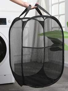 1 cái cản trở đồ giặt dạng lưới trơn - màu đen - Xem 2