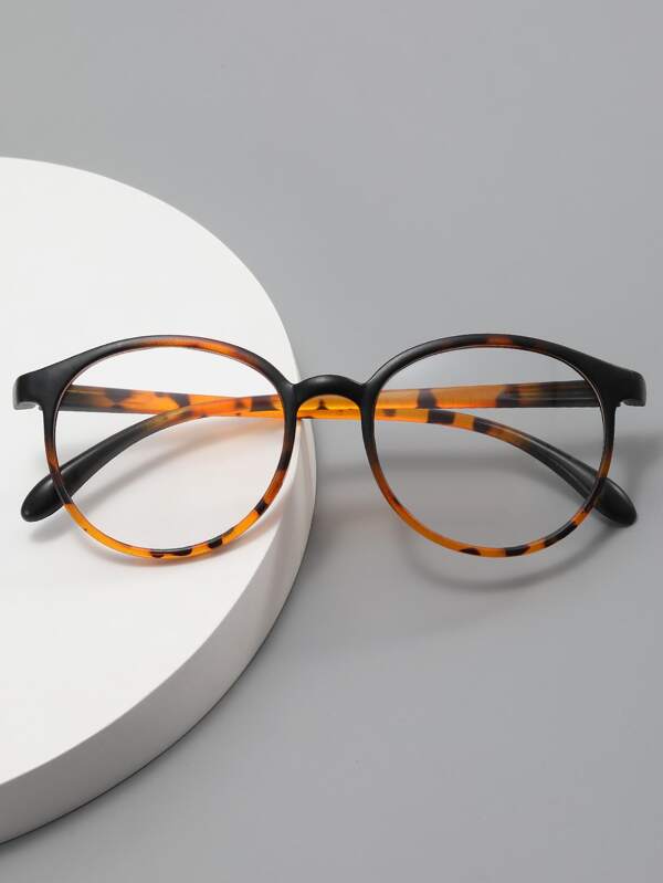Gafas de carey de marco de oval
