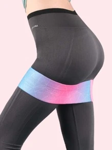 1入組漸層幾何樣式彈力帶 - 藍色 - 查看 3