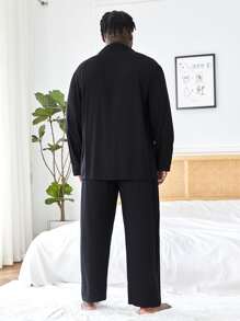 Ensemble pyjama / ensemble de pyjama avec col châle à rabat pour hommes
