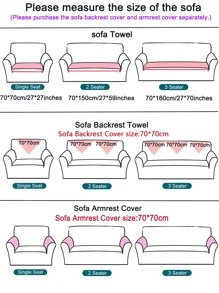 1 chiếc khăn sofa họa tiết hình học - Nhiều màu - Xem 2