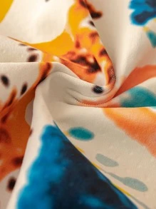 1 chiếc khăn sofa họa tiết hình học - Nhiều màu - Xem 4