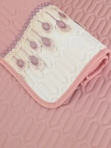 1 Lông Vũ Thêu Co Giãn Ghế Sofa Đệm Đời Boho Polyester Chần Gòn Chi Tiết Ghế Sofa Đệm Trong Nhà - Hồng - Xem 3