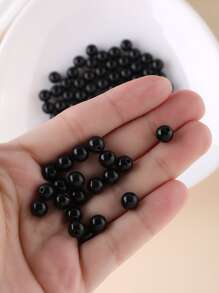 100入組釘珠DIY首飾配件 - 黑色 - 查看 2