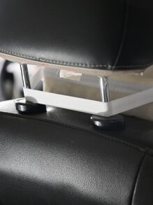 Almohada cervical unido en contraste de coche - Marrón - Ver 5