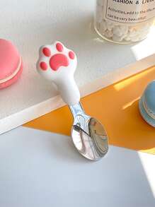 1 pieza pata Cuchara & 1 pieza Tenedor - Multicolor - Ver 4