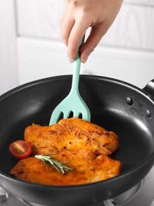 1入組矽膠烹飪鍋鏟 - 綠色 - 查看 6