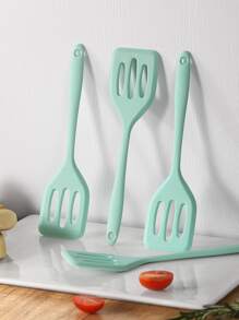 1入組矽膠烹飪鍋鏟 - 綠色 - 查看 7
