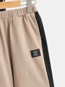 SHEIN Boys Two Tone Tee & Shorts - Multicolor - View 3