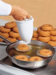 1入組便攜甜甜圈模具 - 白色 - 查看 1