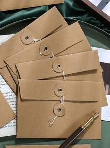 5 piezas Sobre liso - Marrón - Ver 2