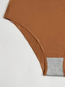 大碼3入組素色簡約內褲