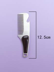 Hombres 1 pieza Peine de barba - Multicolor - Ver 4