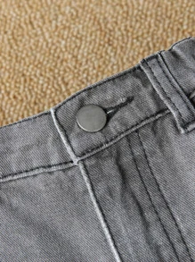 Ragazzo Tween Jeans tasca inclinata monocolore
